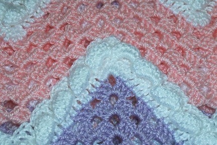 Baby afghan (close-up)