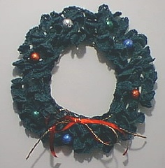 Thread wreath