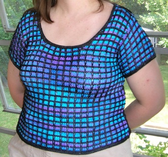 Stained glass pullover