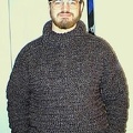 Men's Homespun turtleneck sweater