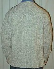 Men's Aran sweater (back)