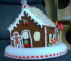 Gingerbread house - back