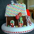 Gingerbread house - left side