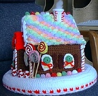 Gingerbread house - right side