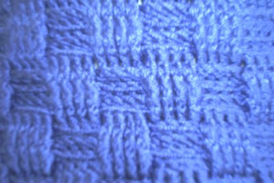 Basketweave pullover (detail)